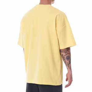 เสื้อยืดโอเวอร์ไซส์แฟชั่นสำหรับผู้ชายเสื้อยืดโอเวอร์ไซส์ผ้านุ่มระบายอากาศได้ดี - Product Image 2