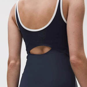 Camiseta Deportiva Ligera y Transpirable de Poliéster para Tenis, con Logotipo Frontal, Cómoda, sin Mangas, para Mujer, Ropa de Entrenamiento - Product Image 6