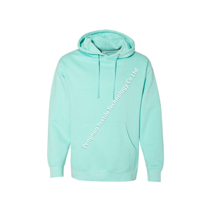 Personalizado de algodón Spandex al por mayor precio barato hombres ropa de calle Hip Hop Unisex de gran tamaño sólido sudaderas con capucha de invierno Bangladesh - Product Image 1