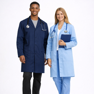 Bata de Laboratorio Médica para Doctores, Enfermeras, Estudiantes y Médicos, Fabricante de Uniformes de Hospital Personalizados - Product Image 4