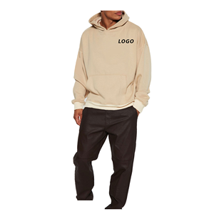 2025 nouveauté plaine blanc professionnel pull 100% coton polaire Logo personnalisé bouffée impression sweats à capuche pour unisexe - Product Image 1