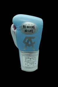 ถุงมือชกมวยคุณภาพสูง ผลิตตามสั่ง หนังแท้ แบรนด์ใหม่ ระดับมืออาชีพ ไม่มีการต่อสู้ไม่มีชีวิต ถุงมือชกมวยแบบมีตะขอเกี่ยว แห้งเร็ว - Product Image 4