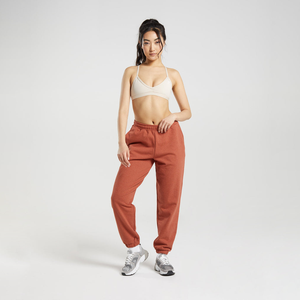 Customized 100% Cotton Women's Double Waist <b>Sweatpants</b> High Quality Streetwear <b>Oversized</b> Mens Long Pants Winter Fleece Factory - Product Image 6