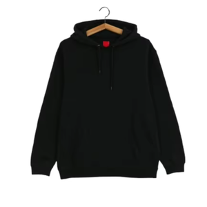 เสื้อฮู้ดโอเวอร์ไซส์สำหรับผู้ชายผ้าฟลีซแบบสวมหัวเสื้อฮู้ดลาย100% โอเวอร์ไซส์สำหรับผู้ชาย - Product Image 1