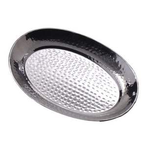 Plateau de service en acier inoxydable avec un design contemporain élégant pour une utilisation festive décorative dans la cuisine moderne - Product Image 5