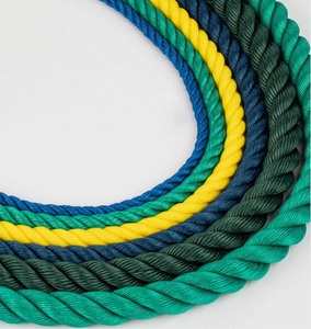 100% vật liệu mới cao cấp Polypropylene PP + PE polyethylene hỗn hợp polysteel PP danline 3 sợi dây xoắn - Product Image 4