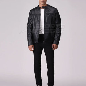 Chaquetas de Cuero para Hombre, Estilo Invernal, con Patrón de Letras y Logotipo Frontal, Color y Diseño Personalizados, Bajo MOQ, Precio al por Mayor - Product Image 3