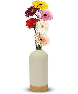 Vase à fleurs en céramique design pour la décoration de la maison et de l'hôtel Vase de sol et de table Pot en céramique Nouveau design Vase en céramique - Product Image 5