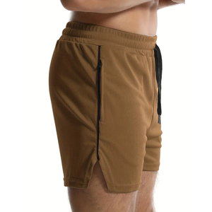 Men's Custom Mid Waist Sports Mesh <b>Shorts</b> Quick Dry Cotton Polyester Casual Style with Printed Logo Side <b>Slip</b> Pockets Wholesale - Product Image 2