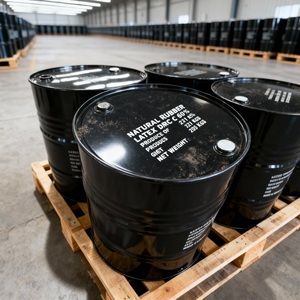 Látex MAL de Amoníaco Medio al 60% DRC para Adhesivos, Cemento de Caucho, Pegamento para Alfombras y Productos de Espuma Industrial - Product Image 1