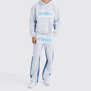 Nueva llegada mejor ropa casual hombres ropa chándales acampanados en colores sólidos/nuevos hombres de moda chándales acampanados - Product Image 1