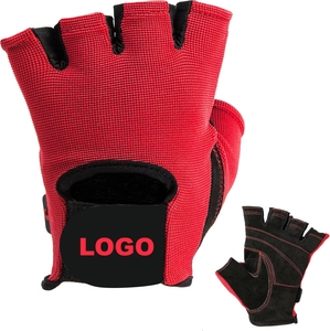 2025 mejor diseño sin dedos antideslizante agarre cómodos guantes para silla de ruedas transpirables y reflectantes para levantamiento de pesas - Product Image 1