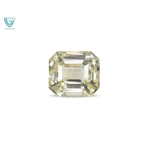 Zafiro Amarillo Natural (Pukhraj) - 8.9 Quilates, Facetado, Suelto, en Formas Ovaladas, Marrón y Rojo, y en Corte Esmeralda/Marquesa - Product Image 1