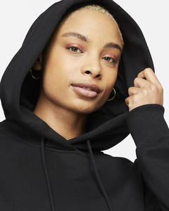 Sweat-shirts à capuche pour femmes avec broderie personnalisée, devant uni, en molleton de coton, en tissu éponge français, col montant, sweat-shirt à capuche pour femmes - Product Image 4