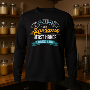 Camiseta de Manga Larga de Graduación con Estampado de Profesión 'Awesome Job', Producto Promocional Premium - Product Image 3