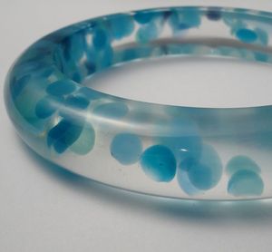 Bracelet en résine bijoux de créateurs de mode bracelet en résine couleur cadeau marbre ambre irrégulier autre bracelet pour femmes filles - Product Image 5