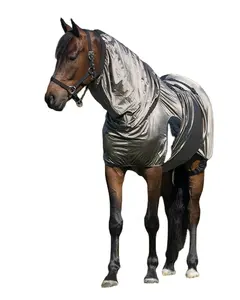 איכות פרימיום רכיבה של בגדי סוסים פוליאסטר נשיפה בד אקזמה שטיחי סוס עם מפאת הבטן שלושה surcingle על ידי horsekraft