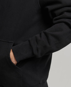 เสื้อฮู้ดผู้ชายสีพื้น สกรีนโลโก้เองได้ สไตล์ฮิปฮอป สตรีทแวร์ หลากสี ทรงโอเวอร์ไซส์ - Product Image 4