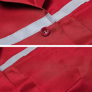 Blouse de laboratoire d'hôpital à manches longues personnalisée unisexe tissu tricoté salle blanche approuvée pour le personnel médical - Product Image 2