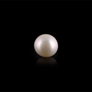 Perla Natural de Agua Dulce de 2.88 Quilates, Perla Suelta con Orificio Personalizado en Blanco Rosado o Color Personalizado - Product Image 1