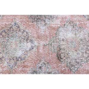 Alfombra Turca Vintage, Alfombra Pequeña de 2.5x4.5 pies, Alfombra Roja con Diseño de Patchwork - Product Image 5