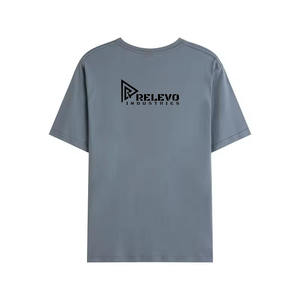 T-shirts à manches courtes unis en coton 100% personnalisés en gros avec logo imprimé, 19 couleurs, 260 g/m², décontractés, vierges, simples - Product Image 5