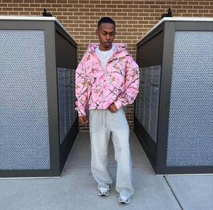 Sweat à capuche d'impression Teares Top qualité 100% coton sweats à capuche pour hommes sweats 450gms Streetwear survêtements poids lourd bouffée personnalisée - Product Image 4