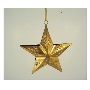Die Cut Design Red Metal <b>Hanging</b> 2 <b>Star</b> Ornaments For Christmas Home Decorative <b>Hanging</b> Ornaments - Product Image 3