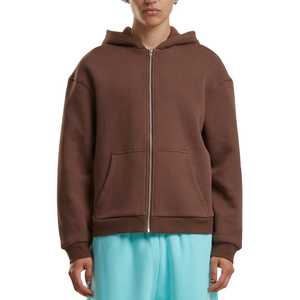 Sudaderas con Capucha Personalizadas de 440g, 100% Algodón, Estilo Holgado, con Cremallera, para Hombre, Bordadas, Ecológicas - Product Image 2
