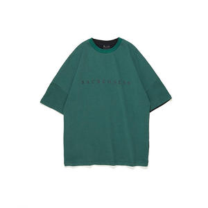 T-shirts pour hommes Ningbo Hip-Hop |   T-shirt en tricot personnalisé 220g |   100% coton biologique |   Solide |   Écologique |   Vente en gros en vrac - Product Image 3