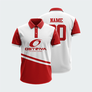 Servicio OEM Diseñe su propio logotipo Sublimación Polos Nueva llegada Casual Verano Regular Wear Hombres Polo para la venta - Product Image 1