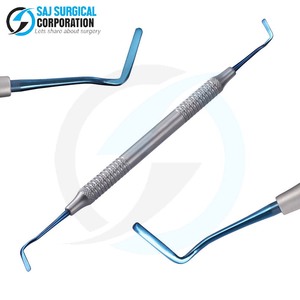 Lujo alta venta Gracey Curette 5 uds Set escaladores dentales de acero inoxidable CE certificado pedido a granel conjunto dental instrumento quirúrgico - Product Image 4