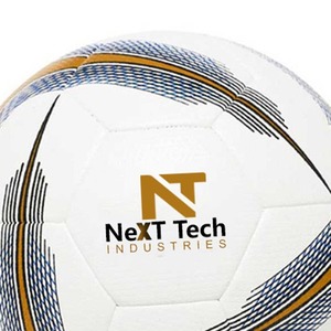 Next Tech Nouveau style Technologie hybride de football Ballon de match professionnel Matériau de texture en TPU Conception personnalisée et logo personnalisé - Product Image 6