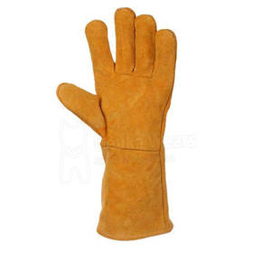 Servicio OEM/ODM, Diseño Personalizado, Guantes de Soldadura Resistentes al Calor para Protección de Manos, Guantes de Trabajo Profesionales de Cuero Personalizados - Product Image 3
