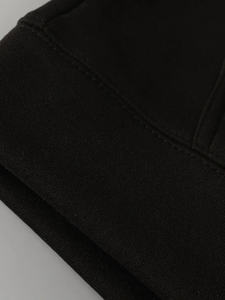 Sudadera con capucha de lana para mujer adulta con diseño a cuadros de gran tamaño de alta calidad, elementos esenciales de invierno personalizables - Product Image 2