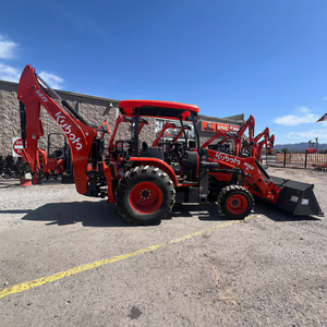 รถแทรกเตอร์ Kubota M62 ใหม่ 63 แรงม้า ขับเคลื่อน 4 ล้อ พร้อมรถตักและรถขุดหลัง ราคาถูก ขาย - Product Image 1