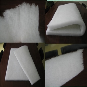 Guata de PET con unión térmica hecha en Vietnam, impermeable y transpirable, estilo liso, rollos de fibras de poliéster, relleno de Dacron - Product Image 6