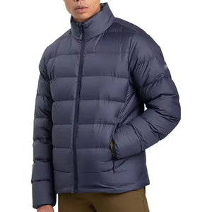 Veste matelassée imperméable à capuche vintage pour homme de haute qualité avec fermeture éclair |   Grande taille disponible, prix de gros, nouvelle arrivée - Product Image 1