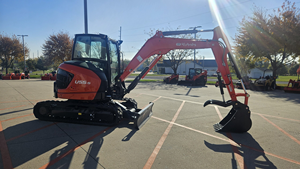 NUEVA/USADA Miniexcavadora Kubota U55 5 de 5 toneladas con fuerte fuerza de excavación para trabajos de ingeniería y movimiento de tierras - Product Image 5