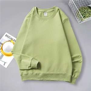 100% algodón 350GSM letra de gran tamaño bordada de talla grande pareja gota hombro Casual moda Sudadera de punto para hombres - Product Image 3