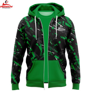 Custom Sweat Suits With Logo Sports Men Sublimation Tracksuit for Sports Zipper Hoodies and Sweat Pants Set - Product Image 6
