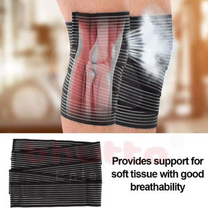 Wholesale Neoprene Unisex Fitness Weightlifting Breathable Knee Wraps <b>Workout</b> Wrist Wraps - Product Image 5