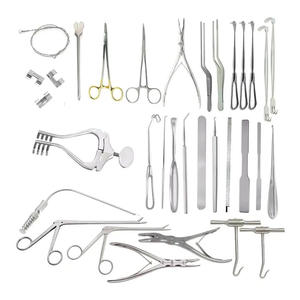 Gran oferta, juego de instrumentos básicos de cirugía Abdominal de laparotomía de 104 piezas, instrumentos quirúrgicos MOL estándar de seguridad Manual - Product Image 2