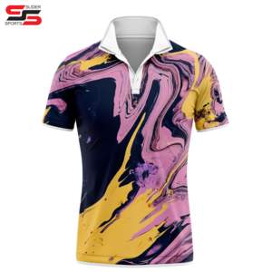 Polo de performance avec tissu respirant, technologie anti-transpiration et coupe athlétique pour les vêtements décontractés et sportifs - Product Image 6