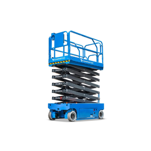 Elevador de tijera eléctrico COMPARTEC PRO de 14m de altura, elevador de construcción para interior/exterior con componentes de núcleo, motor, caja de cambios - Product Image 1