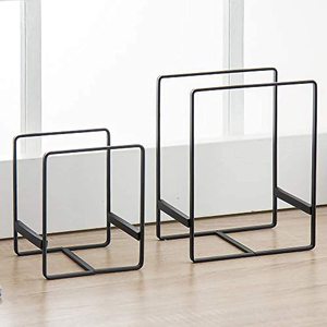 Nouveau Design Métal Noir Vaisselle Rack Plaque Stand Support De Stockage Ustensiles De Cuisine Comptoir Décoratif Maison Et Restaurant Table Décor - Product Image 1