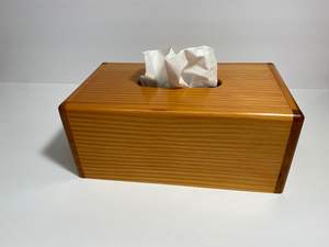Luxury Walnut Tissue <b>Box</b> | Wooden <b>Paper</b> Holder for Bathroom & Living Room | Modern Desktop <b>Storage</b> Case | Home Decor Organiser - Product Image 5
