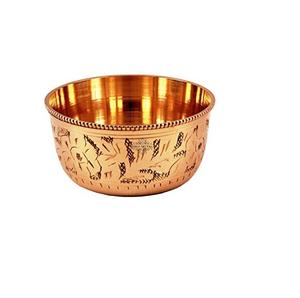 Ustensiles de cuisine bol à riz en métal bol de grande taille conception personnalisée avec vaisselle en métal solide bol de service pour la décoration de la maison et de l'hôtel - Product Image 4