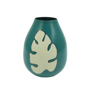 Modern Designer Tableware Decorative <b>Iron</b> Metal Flower Vase Grey Finishing for Home and Wedding Decoration Metal Vase - Product Image 6
