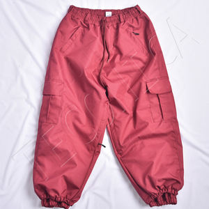 Haute qualité 100% Nylon Baggy Ski neige pantalon coupe ample coupe-vent Cargo pantalon Hip Hop Style vêtements de Ski en gros - Product Image 1